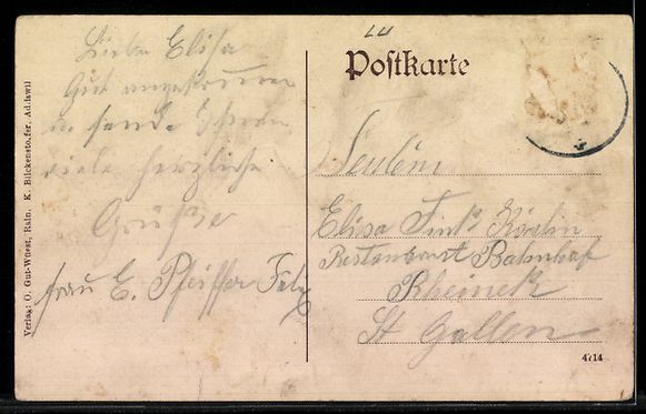 Cartoline postali: AK Rain, Kirche und Häuser – Usato da Berlin venduto da bartko-reher 1