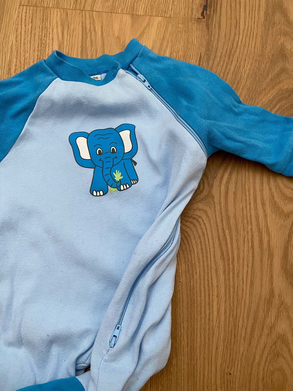 Pyjamas & Ähnliches: Playshoes Strampler 56 Elefant – Gebraucht aus Trachslau von M_Schmid81 5