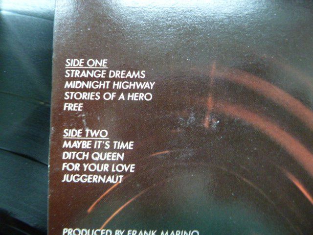 Dischi in vinile: Frank Marino - Juggernaut  (VG++) – Usato da Au ZH venduto da sikoku 2