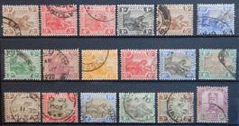 Malaya & Staaten British Lot mit alten Werten II