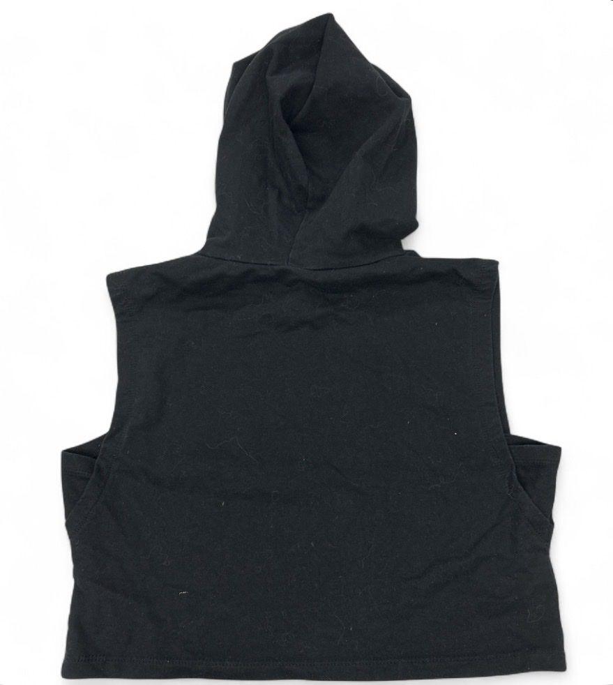 Blouses, T-shirts & Tops: Schwarzes Croptop ärmellos mit Kaputze  – D'occasion à Bremgarten AG par kap_f5nz 2