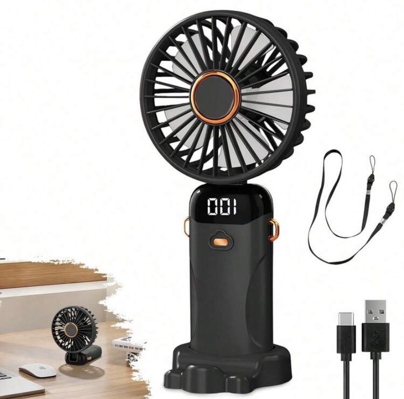Ventilatori: Tragbarer Handventilator mit Halterung neu – Usato da Zürich venduto da naz_h8jw 2