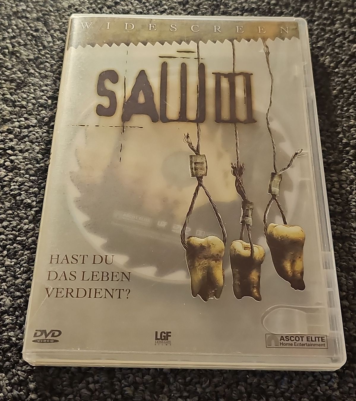 Tutti i DVDs: Saw III (22632) – Usato da Ruswil venduto da jan_bxl5