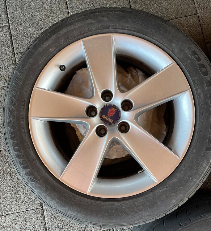 Original Saab Felgen 17 Zoll Ronal 5 spoke | Kaufen auf Ricardo