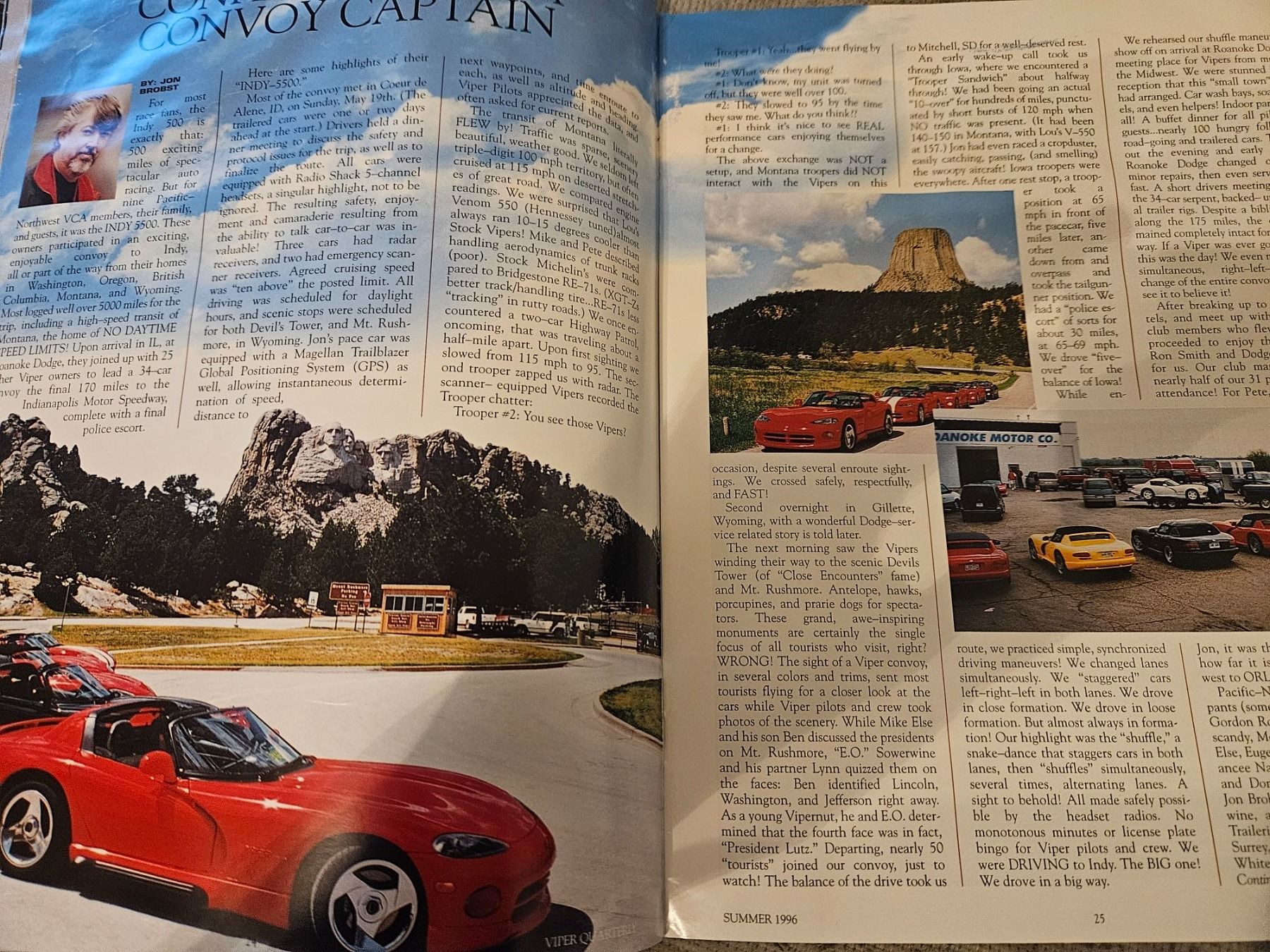 Dodge Accessori per altri veicoli: Viper Quarterly Summer 1996 xx – Usato da Flawil venduto da sr1_f6st 6