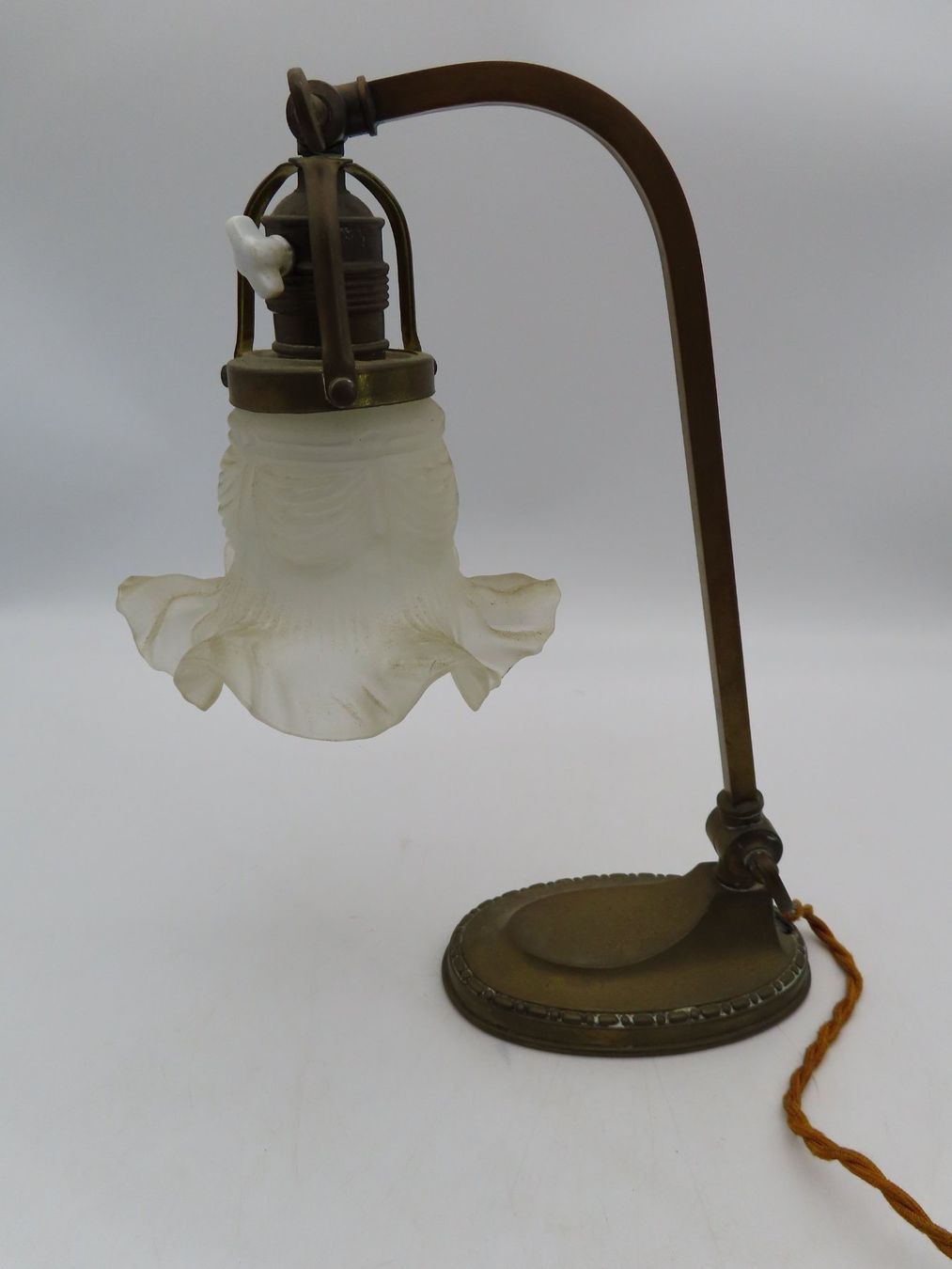Lampen: Antike Jugendstil-Tischlampe – Gebraucht aus Reinach BL von WBZ-Flohmarkt 3