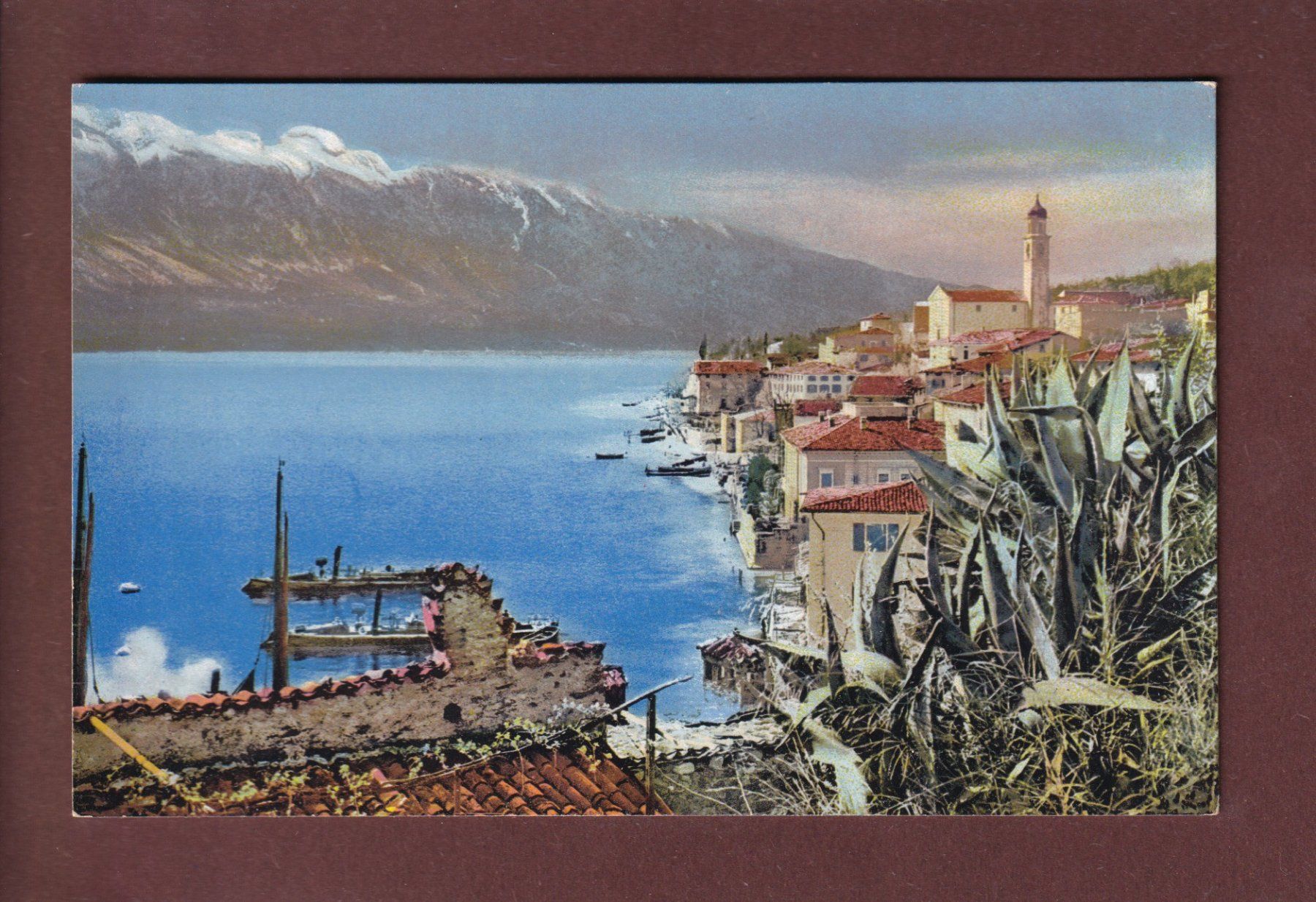 Cartoline postali: TICINO / ITALIA – Usato da Pully venduto da nicecards