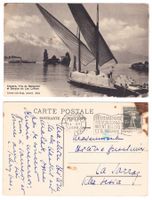 Clarens, l'Ile de Salagnon et barque du lac Léman