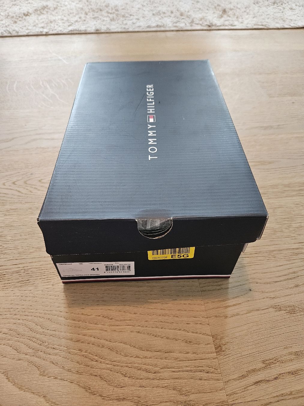 Tommy Hilfiger Scarpe da uomo: Tommy Hilfiger Essential Textile Vulc Sneaker Gr. 41 – Nuovo e nell'imballaggio originale da Rotkreuz venduto da Bibi2405 2