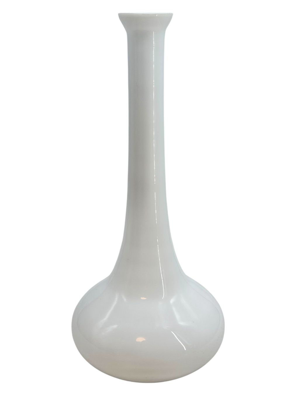 Vasi & Recipienti: Superbe vase soliflore ancien en opaline blanche – Usato da Morges venduto da vintix 2