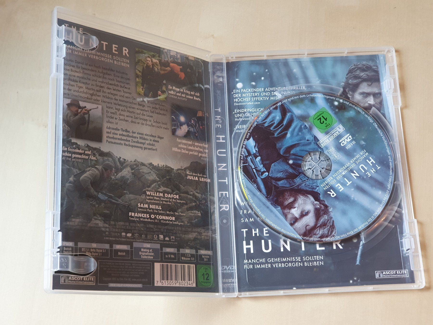 Tous les DVDs: The Hunter – D'occasion à Stansstad par collectorsshop 2