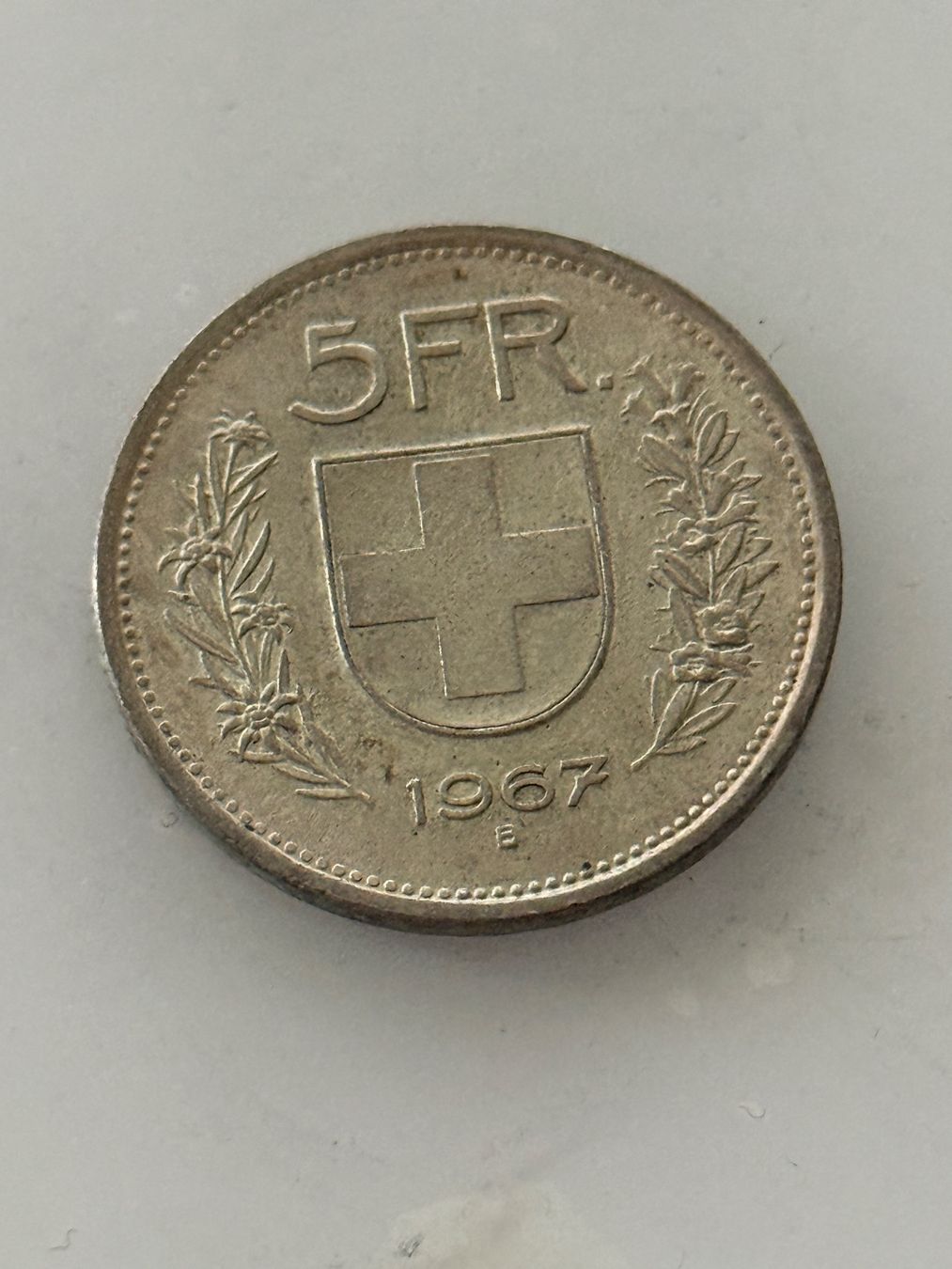 Alle Münzen: 5 Franken 1967  Silber – Gebraucht aus Wallisellen von SWISS_SILVER1 1