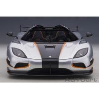 KOENIGSEGG AGERA RS MOON SILVER 1:18 AUTOART