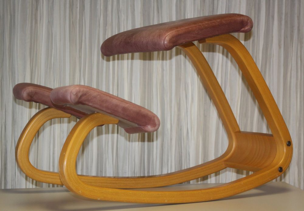 Stokke Varier Balans Variable Kniestuhl LEDER, mit LIEFERUNG Kaufen auf Ricardo