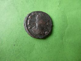 uralte Bronzemünze 18 mm     2.78 g