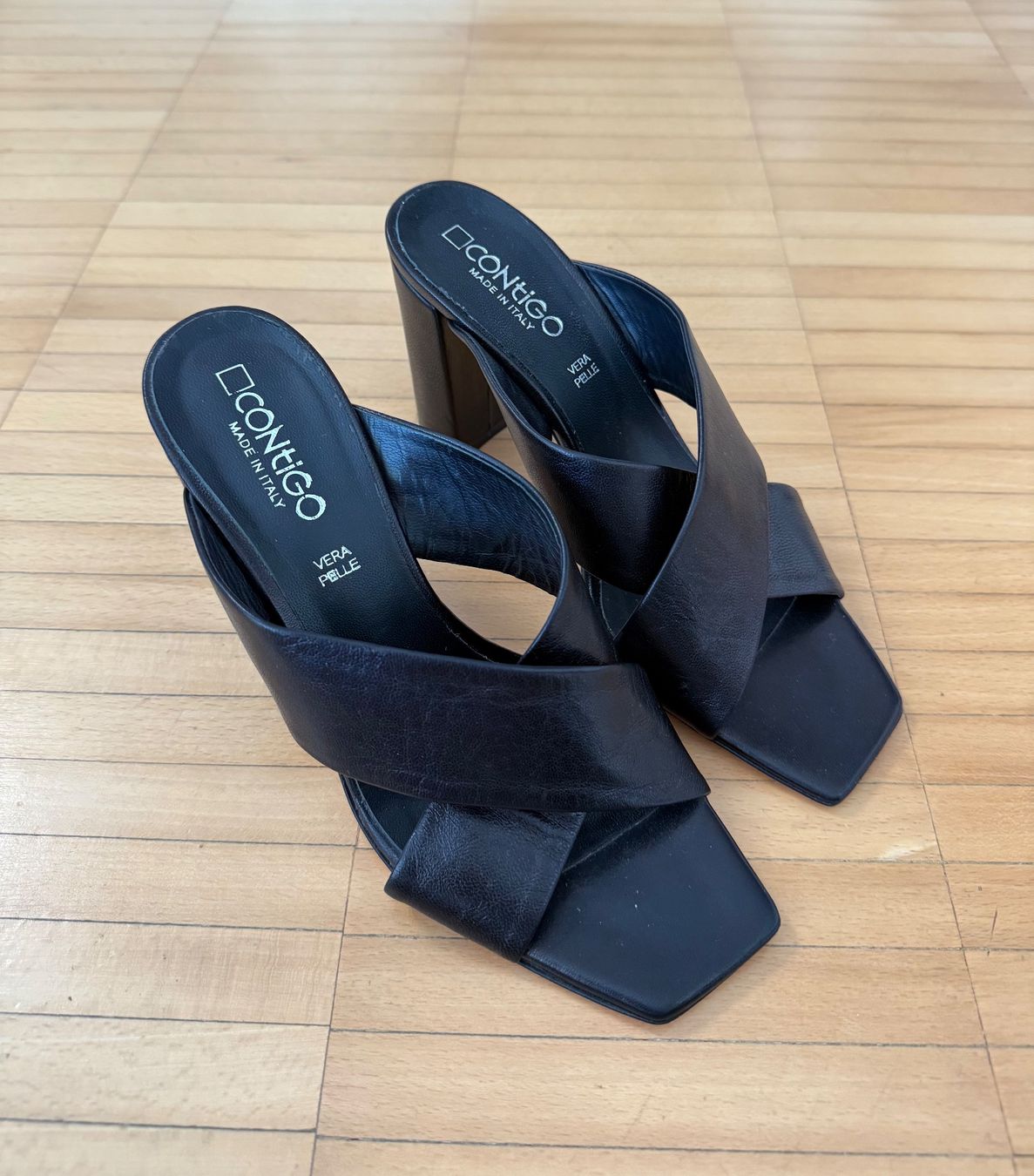 Damenschuhe: Contigo Mules Gr. 37 - 1x getragen – Neu (gemäss Beschreibung) aus Frauenfeld von LIL_NA 1