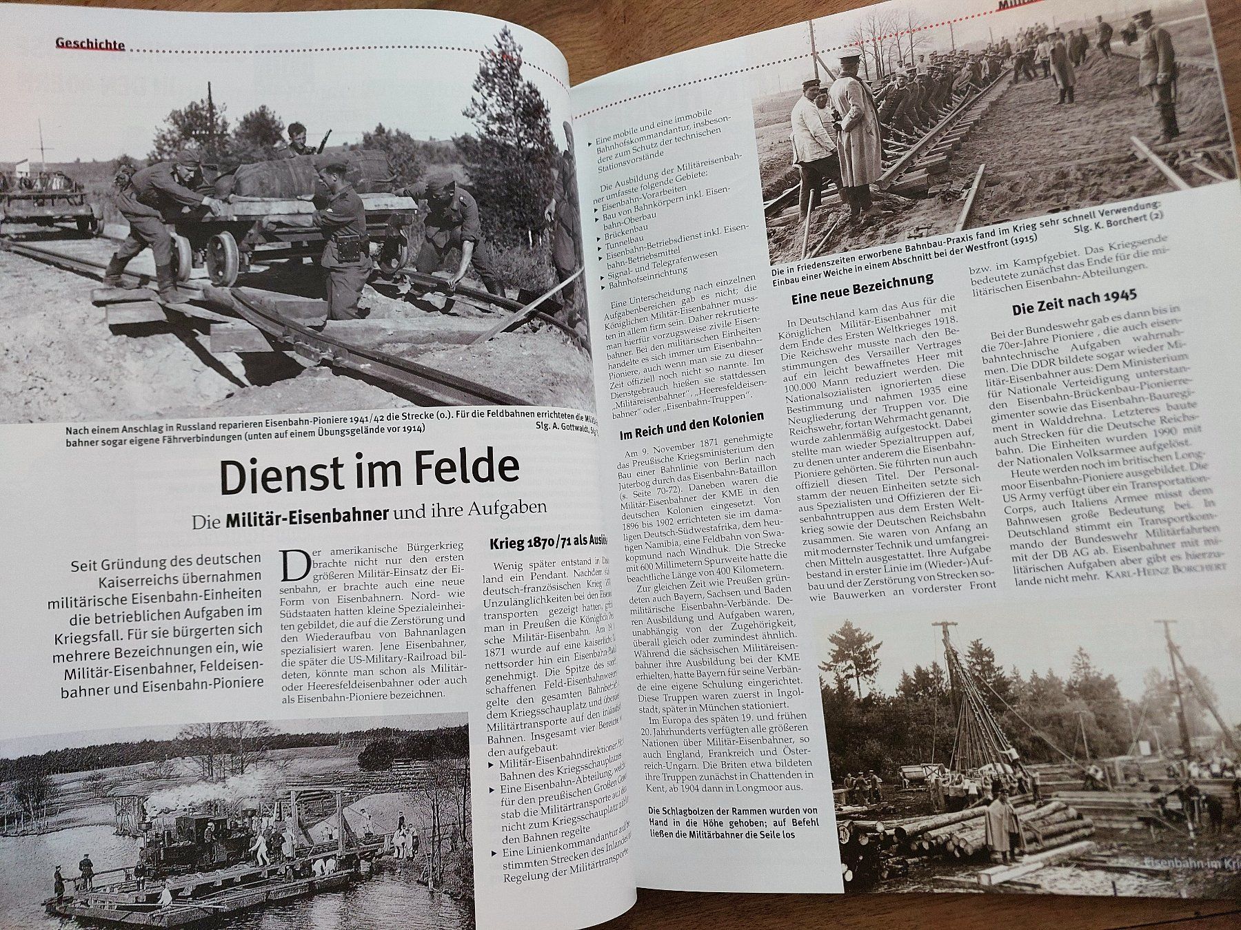 Revues & Magazines: Bahn Extra - Eisenbahn im Krieg – D'occasion à Schönenwerd par Steidi 8