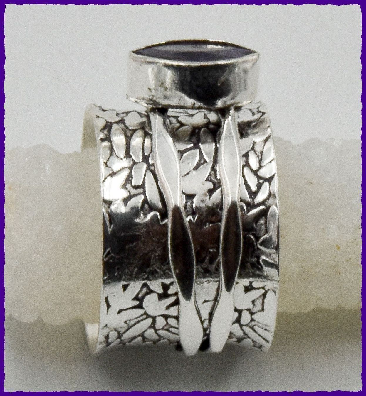 Anelli: ♛ Amethyst 925 Silberring – Nuovo e nell'imballaggio originale da Oberglatt ZH venduto da Hot-Spot 1