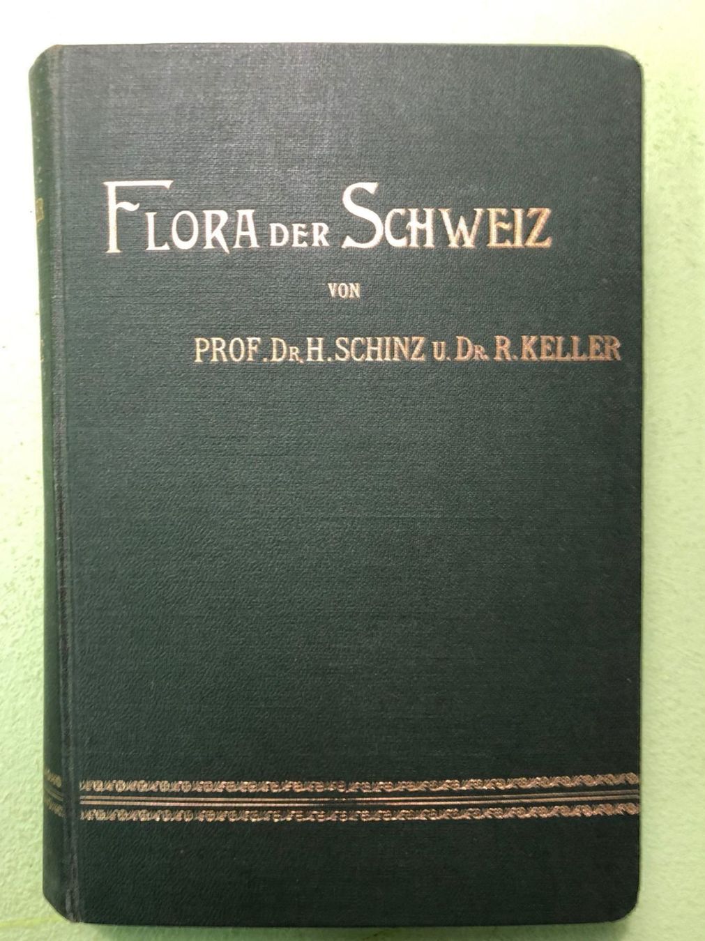 Bücher: H. Schinz/R. Keller: Flora der Schweiz – Gebraucht aus Zürich von allp