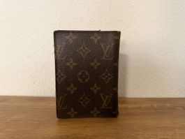 Protège-passeport Louis Vuitton toile monogram état usé