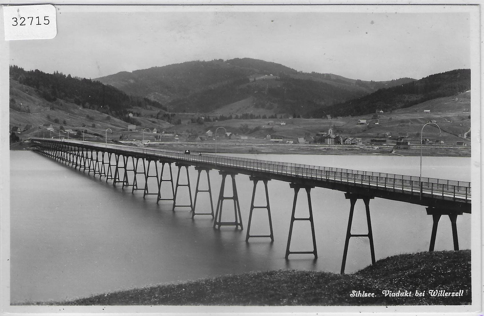 Ansichtskarten: Sihlsee - Viadukt bei Willerzell – Gebraucht aus Ettingen von Kartenplanet