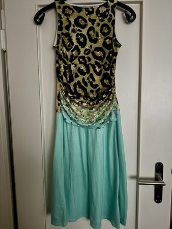 Kleid mit Leoprint