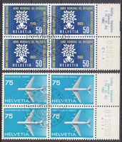 SBK 353 + 354 im 4er-Block postfrisch mit ET