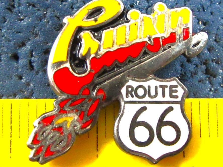 Harley-Davidson Plaketten & Abzeichen: HD PIN ROUTE 66 CRUISIN ENAMEL KLEIN – Gebraucht aus Ettingen von Hausi4711 1