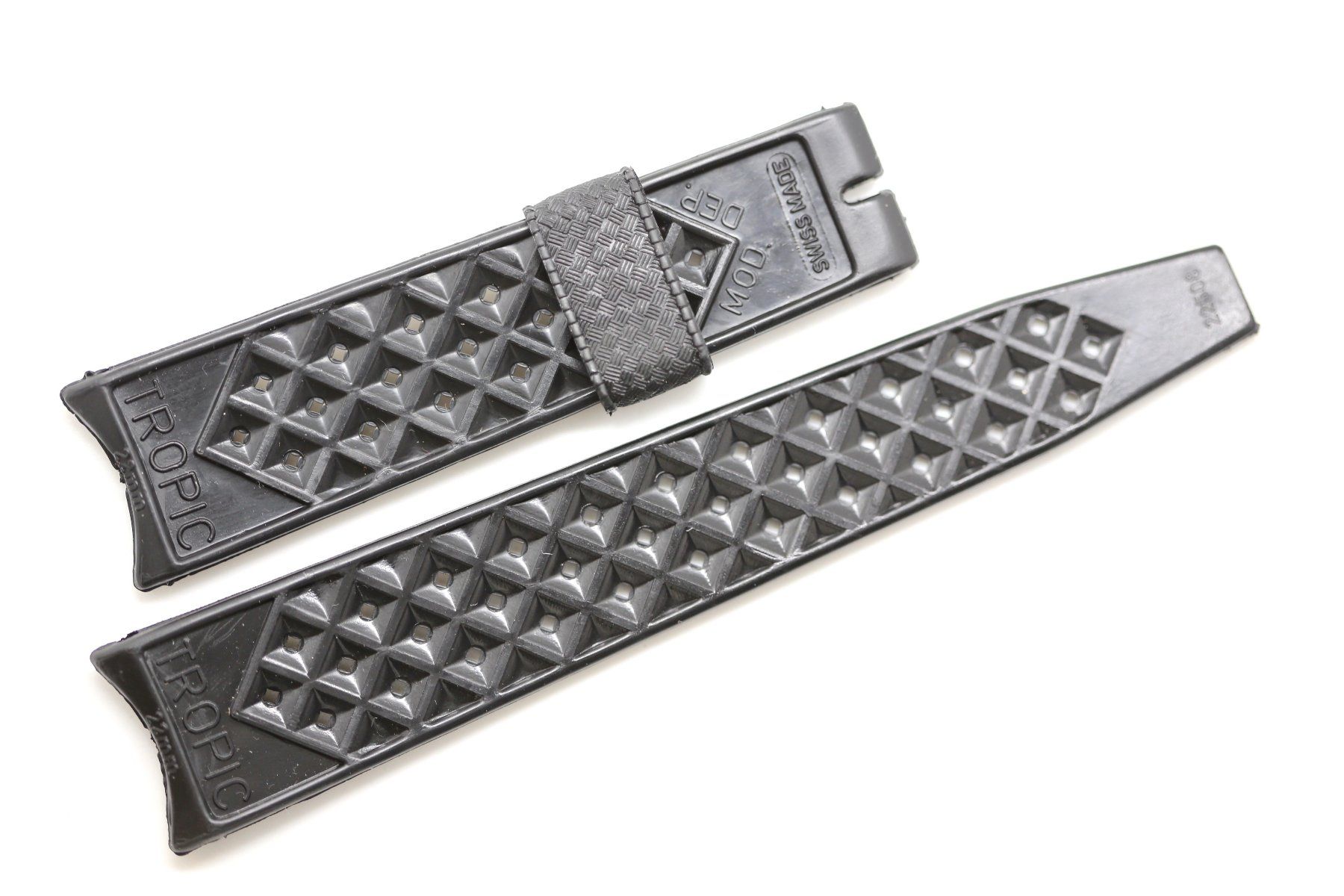 Uhren: Tropic Band Swiss Made 22mm – Neu (gemäss Beschreibung) aus Reinach BL von Han-Numismatik 1