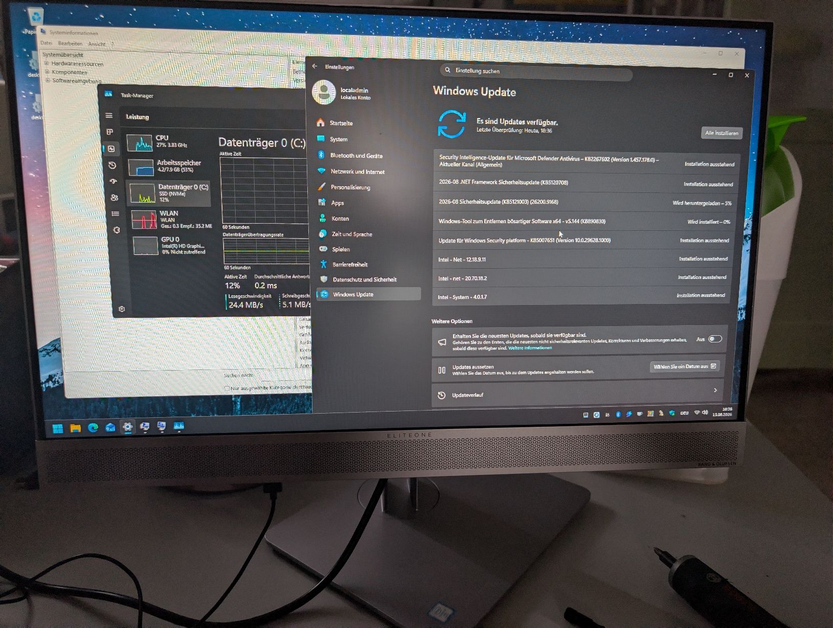 Hewlett Packard PC: HP EliteOne 800 G3 23.8" AiO PC – Usato da Wohlen AG venduto da GrillKing11 1