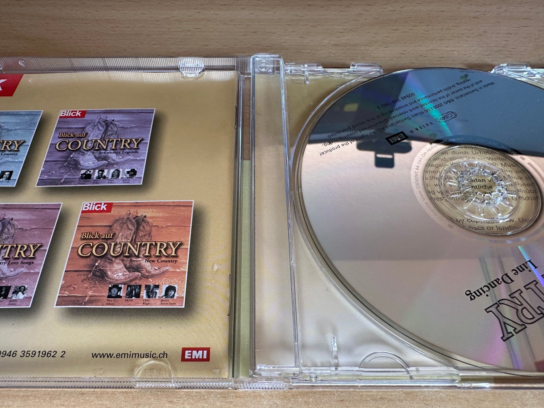 CDs: Various – Blick Auf Country - Line Dancing – Gebraucht aus Rikon im Tösstal von Alpenmutz 2