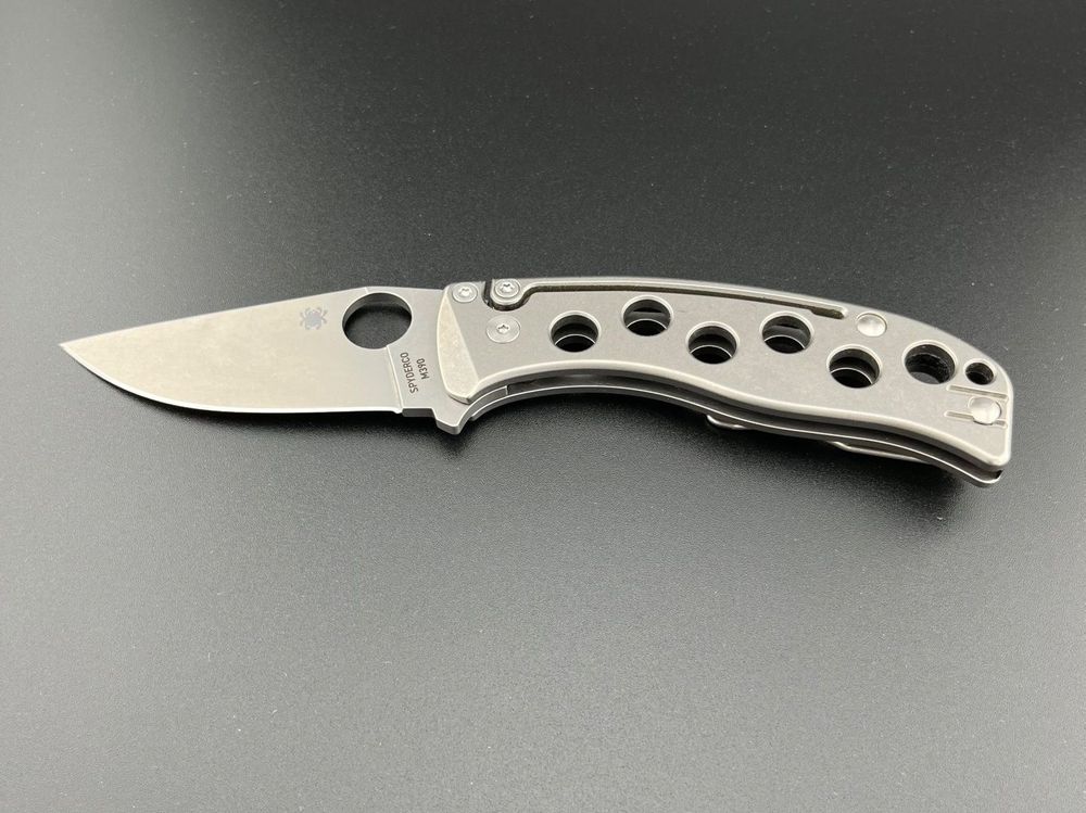 Spyderco PITS M390 Titan, Sprint Run | Kaufen auf Ricardo