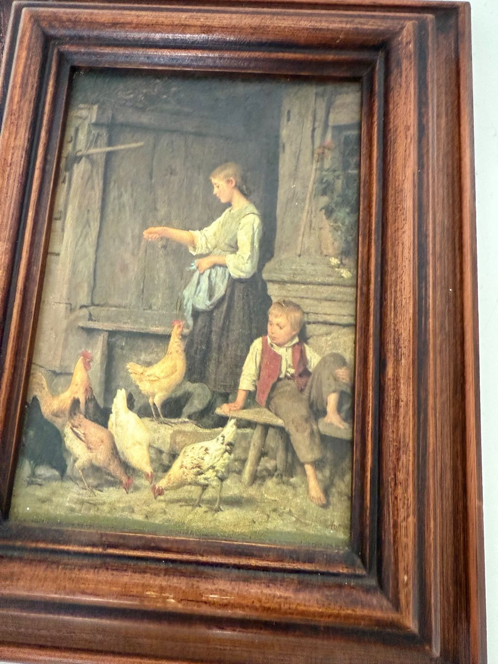 Foto & Immagini: Albert Anker 6 pieces replika, witk antik frames – Usato da Nuerensdorf venduto da gokden1336 5