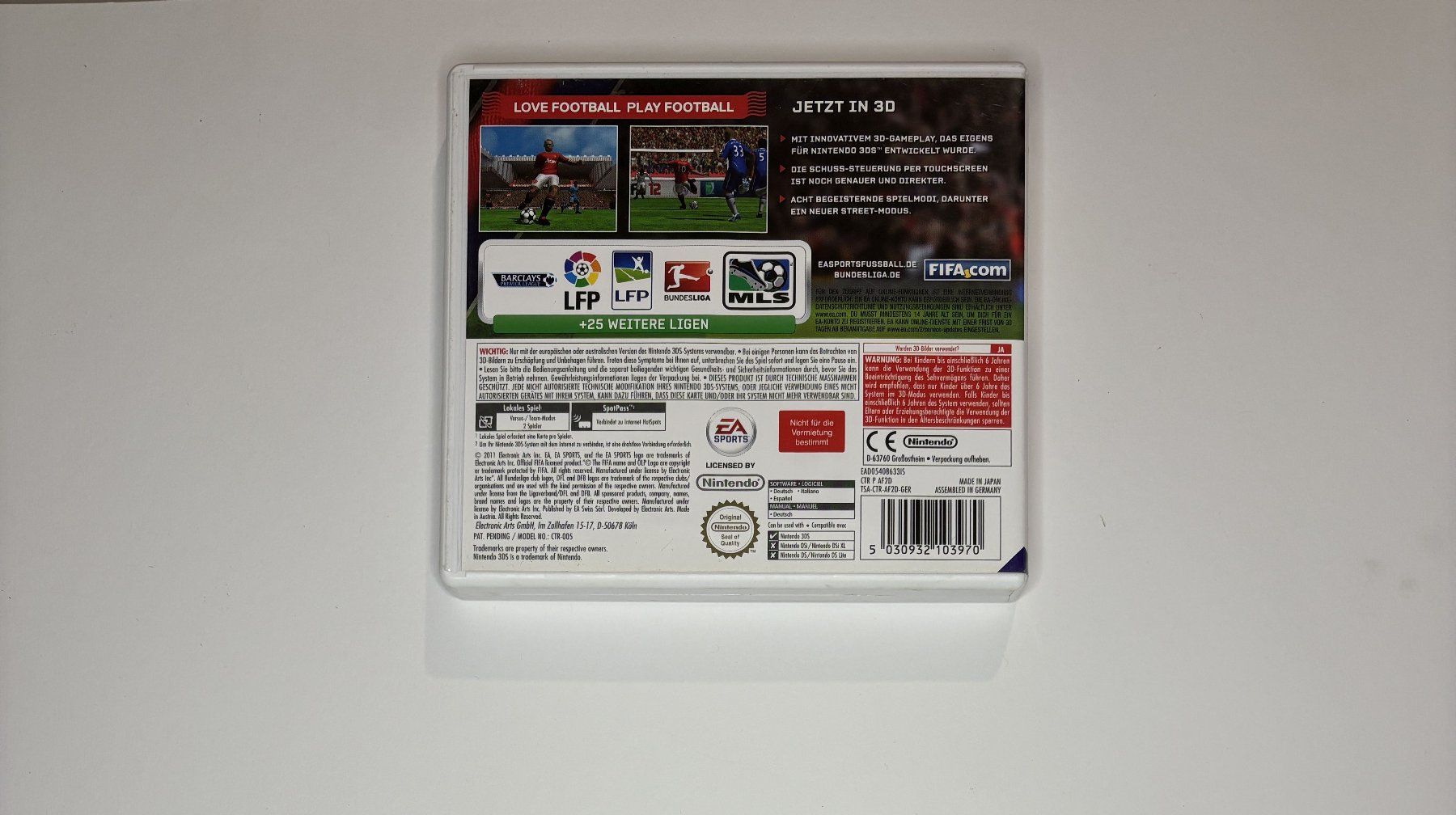 Giochi: 3DS - FIFA 12 – Usato da Allschwil venduto da Bullach 2