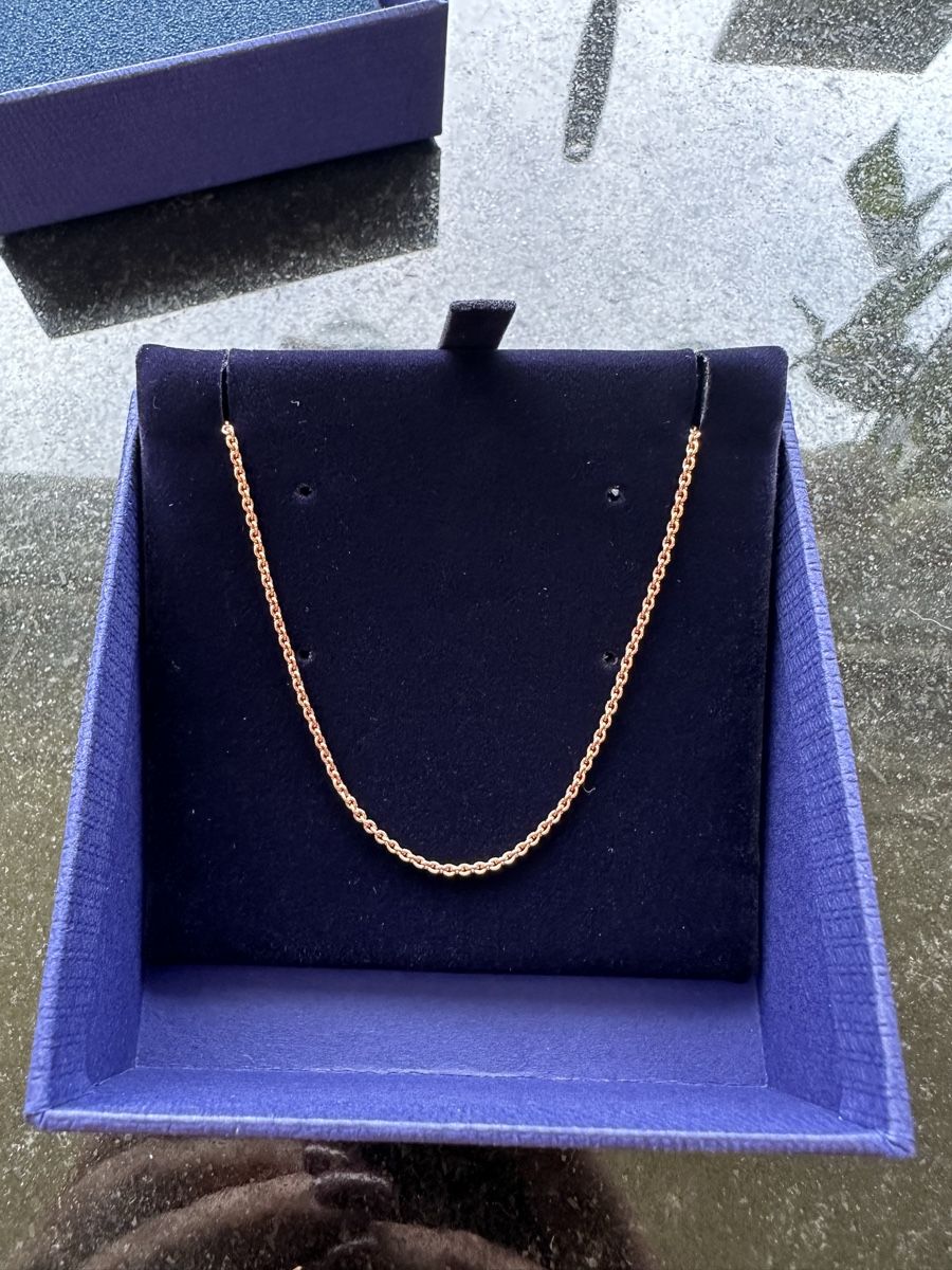 Swarovski Catenine: Swarovski Halskette Rosegold – Usato da Bern venduto da Shininglove