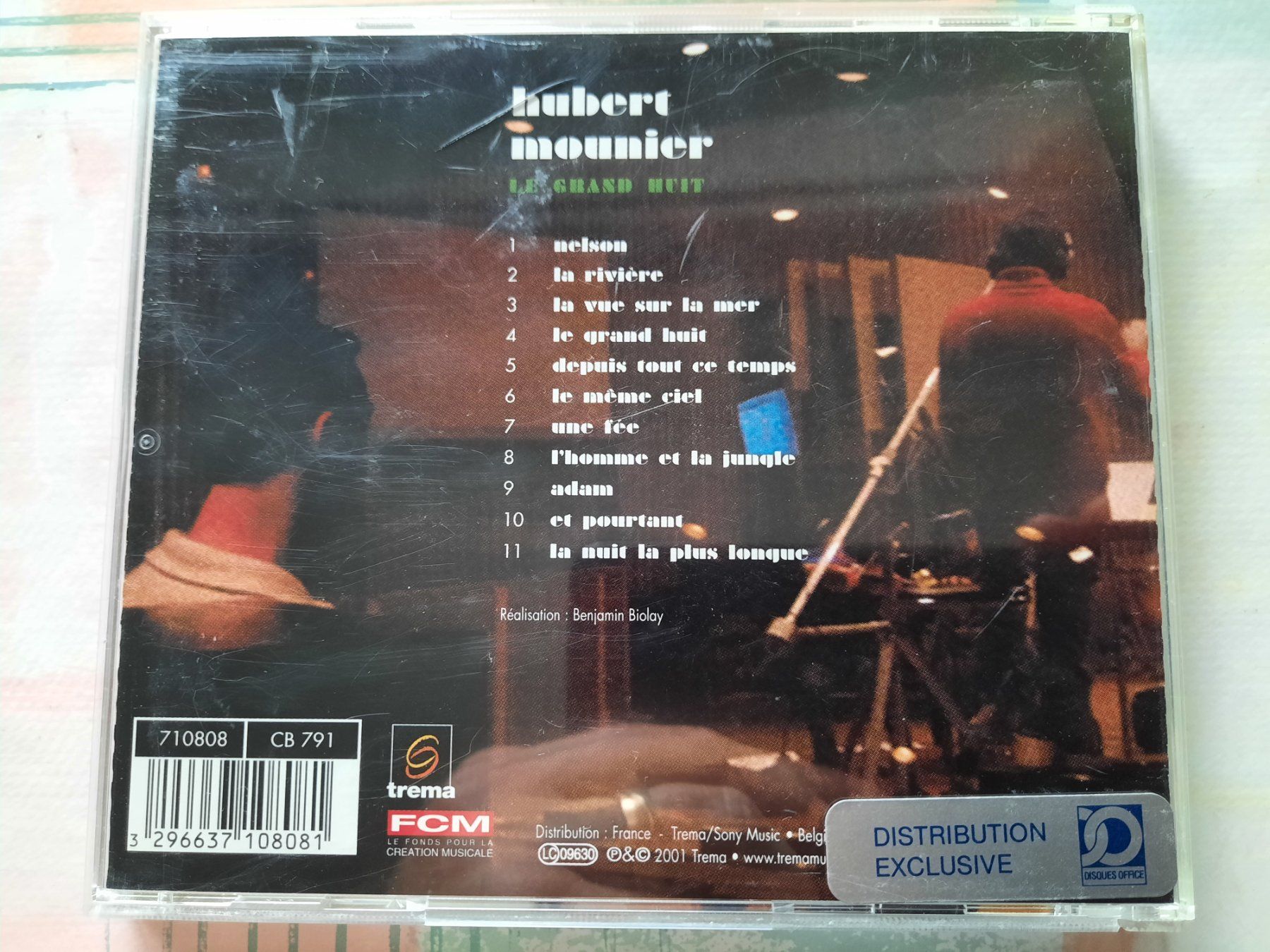 CDs: Cd Hubert Mounier - Le grand huit – D'occasion à Pully par bro_n52j 2