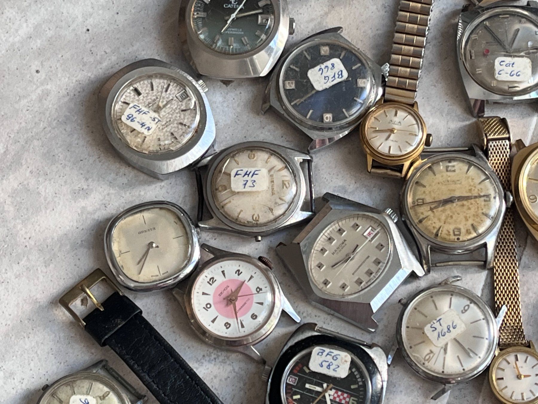 Uhren: Lot Armbanduhren Vintage – Defekt aus Worblaufen von chronyves 5