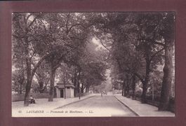 LAUSANNE - Promenade de Montbenon - 1913