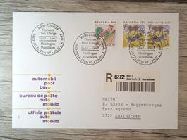 TR51 Enveloppe + Timbre Suisse 1997