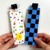 Zwei Personalisiert Lesezeichen Doppelseitig -Handmade -Neu!