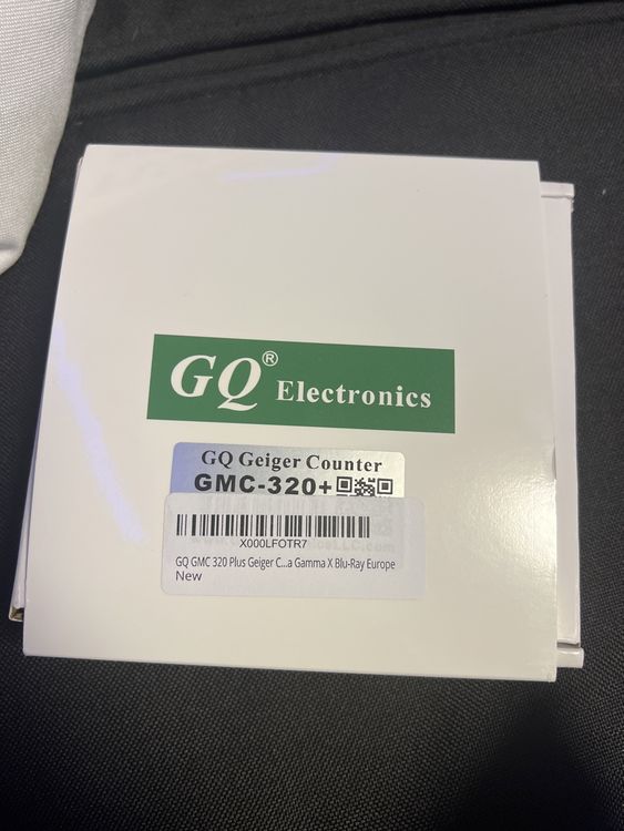 GQ GMC-320 Plus Geigerteller Nuclear Radiation Detector Meter Beta Gamma X ray Europe