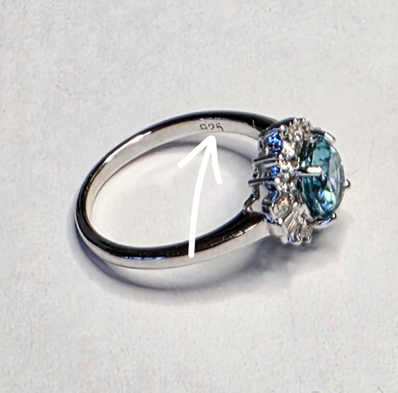 Ringe: Blau Topas Fingerring – Neu (gemäss Beschreibung) aus Zürich von benedikt12 1