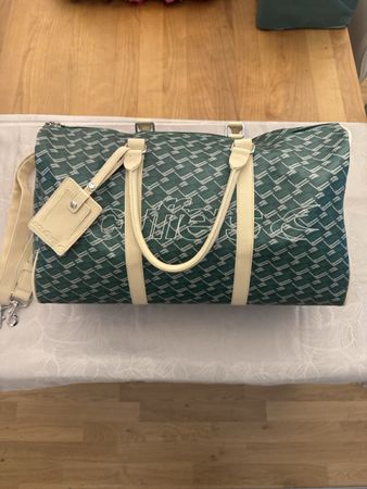 Reisetasche Scuffers dunkelgrün mit Logoprint neu