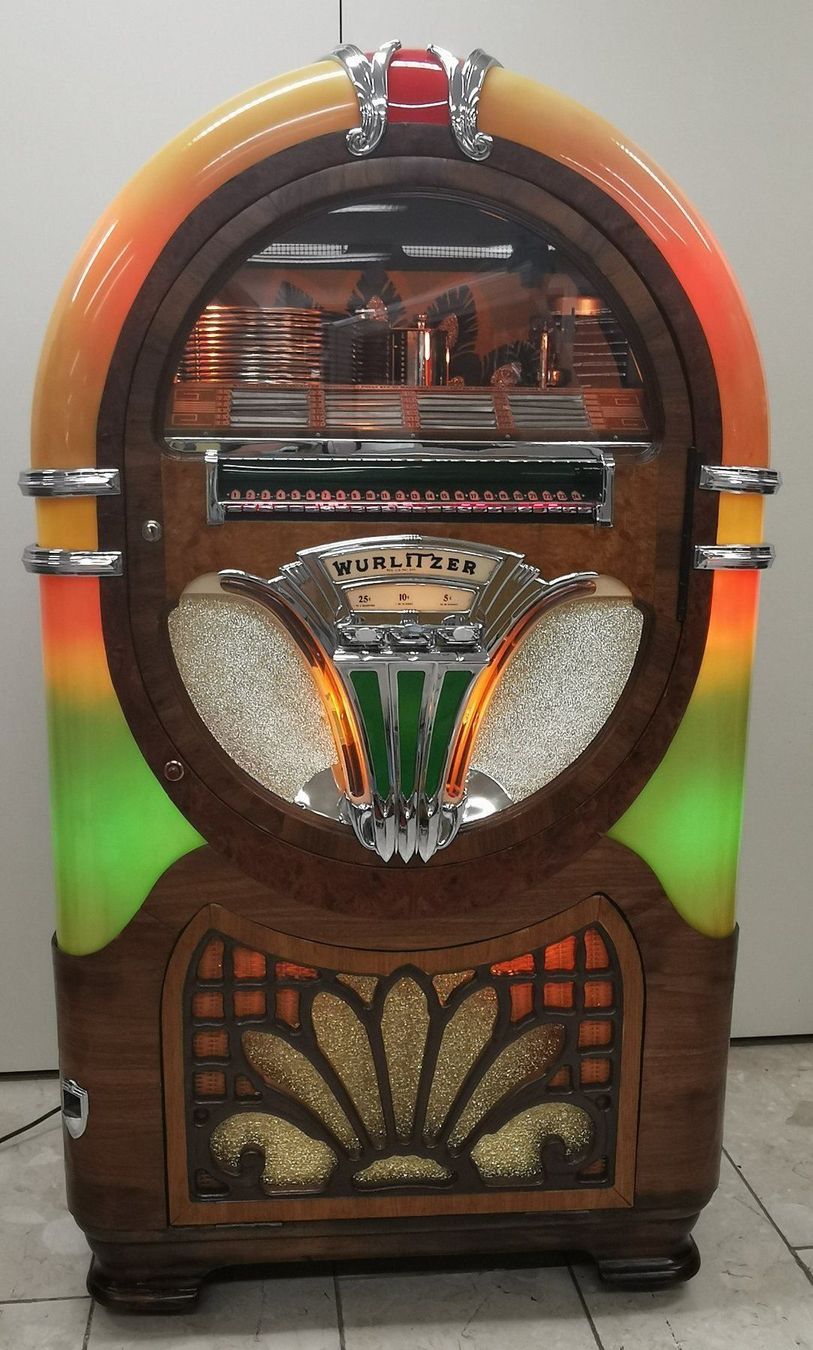 Wurlitzer Jukebox: Musikbox Jukebox Wurlitzer 750 – Usato da Geroldswil venduto da jukeman 1