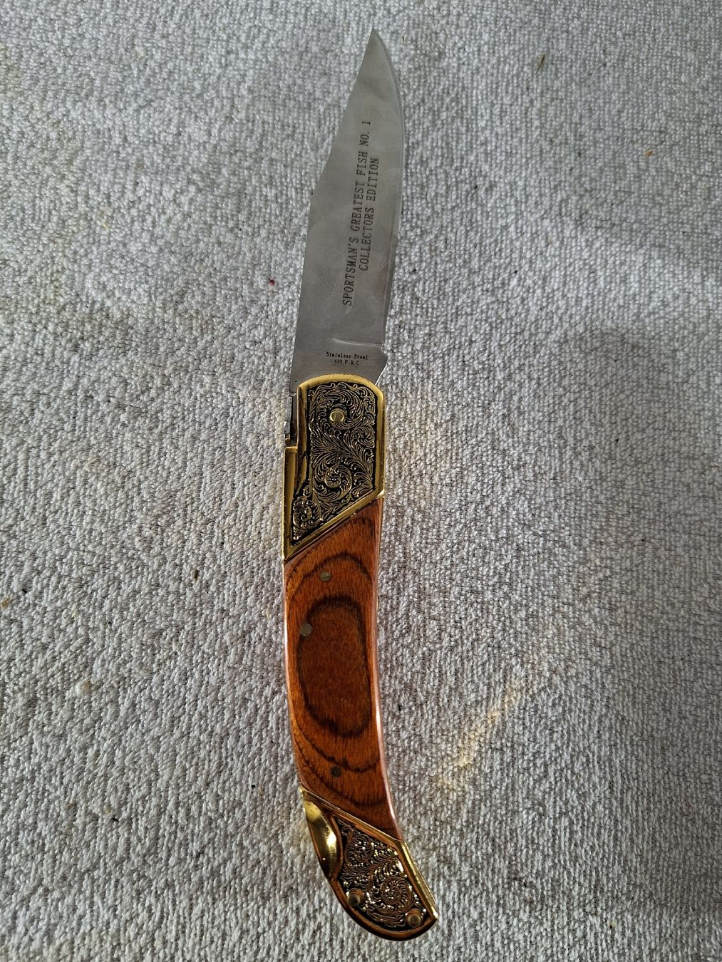 Taschenmesser: Falkner Klappmesser Fisch – Neu (gemäss Beschreibung) aus Grindelwald von carro5 5
