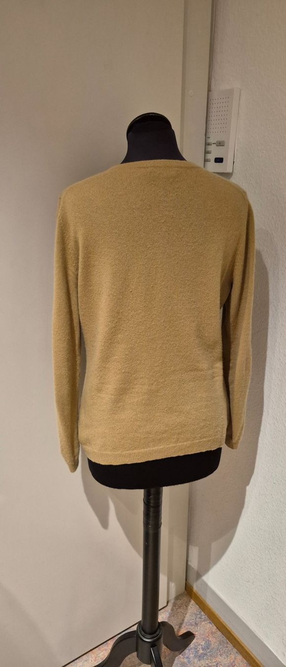 Pulls & Sweat-shirts: Pullover beige V-Ausschnitt Kaschmir Gr. M MODISSA – D'occasion à Zürich par Roberto040 2