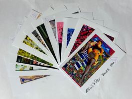 Kunstfotografie Set Akt 2025, DIN A6, erotische Motive.