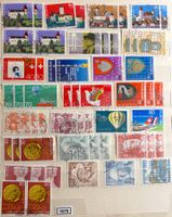 Timbres suisses 1979 Châteaux Personnalités