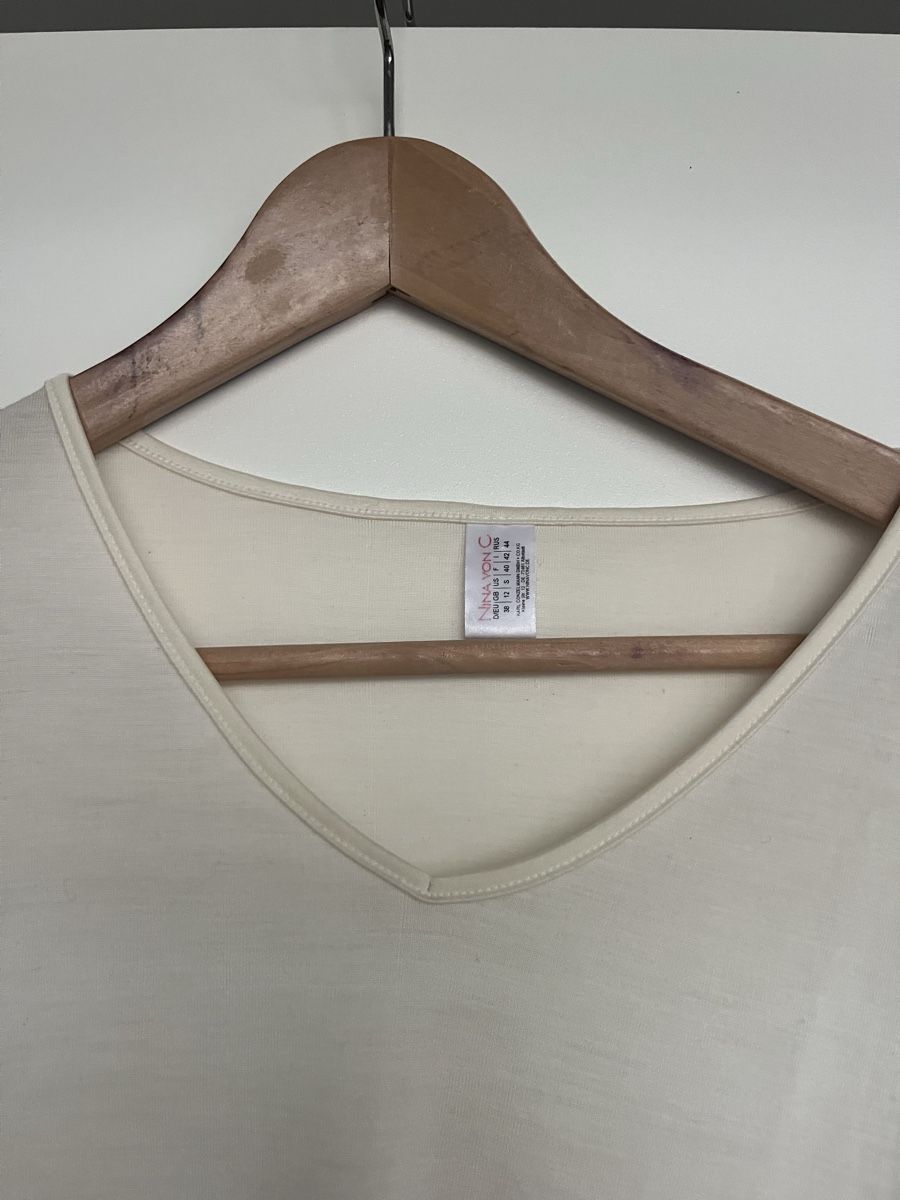 Top: Pull beige coton style intimissimi – Nuovo (secondo la descrizione) da Neuchâtel venduto da Ariane_vn00 2