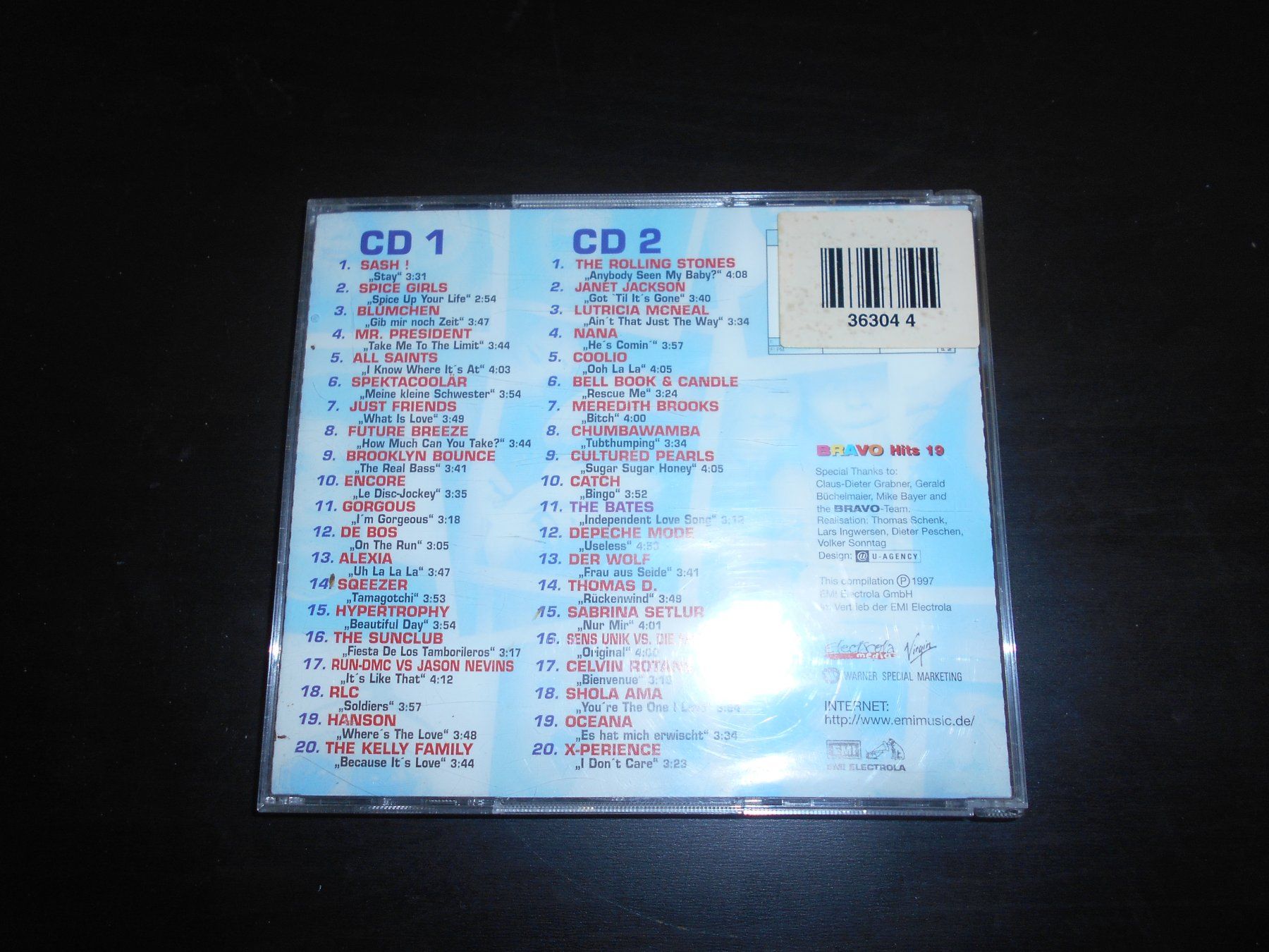 CD: BRAVO HITS 19 / 2 CDs – Usato da Aarberg venduto da witchhunter01 1